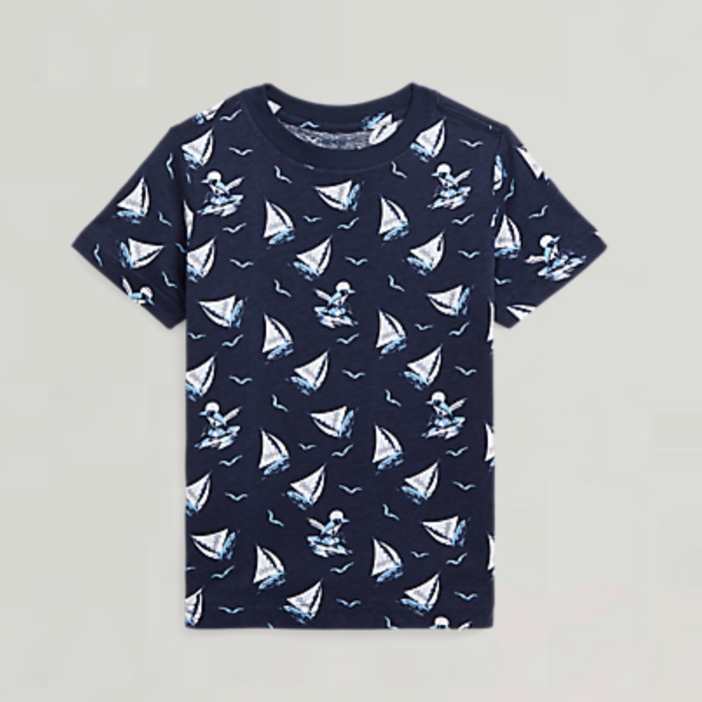 Polo Bear Cotton Jersey Tee Size 2